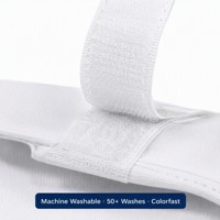 Bande auto-agrippante pour textile de maison, fermeture de rideau et oreiller, 1-25m/rouleau, 10-300mm, lavable