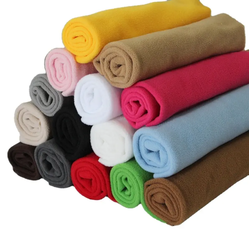 China Wholesale 280 gsm 100% polyester micro fiber double side polar fleece sweater comfortable fabric