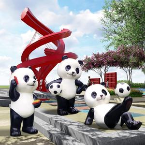 Escultura de <span class=keywords><strong>fútbol</strong></span> de fibra de vidrio, producto artesanal, estatua resina, decoración del hogar - Product Image 5