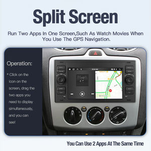 Autoradio Android Auto STWEI pour Ford Focus Kuga MK2 Mondeo S/C Max Fiesta Fusion Kuga Galaxy Transit BT CarPlay DSP RDS GPS - Product Image 3