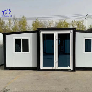 Maison Conteneur de Luxe 2 3 4 Chambres Extensible Maison Préfabriquée Mobile Villa Hôtel 40 pieds 20 pieds Modulaire Préfabriqué - Product Image 1