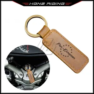 Porte-clés en cuir de vache pour moto <span class=keywords><strong>Honda</strong></span> ST1100 ST1300 <span class=keywords><strong>Pan</strong></span> <span class=keywords><strong>European</strong></span> - Product Image 2