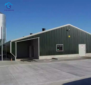 Bâtiments de ferme avicole à structure en acier de poulet <span class=keywords><strong>Solution</strong></span> d'élevage durable et efficace de poulailler et de poulailler - Product Image 2