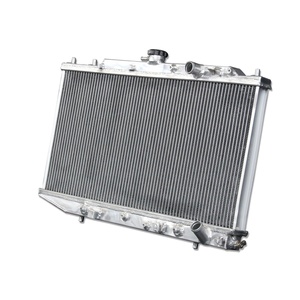 Radiador de aluminio para Honda <span class=keywords><strong>CRX</strong></span> Civic 1.5L 1.6L 1988-1991 Tanque de agua-Piezas de automóvil - Product Image 5