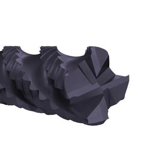 KRINO - 240200800 8% Fresas de extremo de cuatro flautas TIALN con vástago Weldon para fines de desbaste Brocas de serie larga - Product Image 4