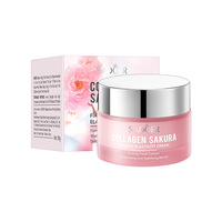 Crème Visage au Collagène de Sakura en Gros pour OEM – Raffermissante, Élastifiante, Nourrissante, Réparatrice de Barrière Cutanée, Hydratant Facial