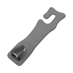 Wholesale Quality Car Headrest <b>Hook</b> Premium Leather Rear Seat Hanging Dual Hanger Universal 20KG Large Load-Bearing - Product Image 1