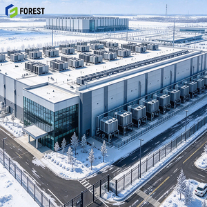 Edificio Prefabricado de Acero para Centro de Datos con Estructura de Viga H, Certificado SAA AS1170, Resistente a Vientos Ciclónicos, Almacén/Agujero Logístico Australiano - Product Image 1