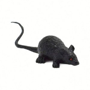 Mini souris en plastique pour farces, jouet effrayant pour chat, accessoires amusants pour animaux de compagnie pour Halloween - Product Image 5