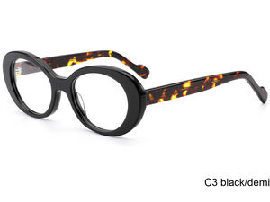 Gafas Ovaladas de Montura Ancha de Estilo Ligeramente Maduro con Líneas Suaves, Montura Vintage, Casuales y Adecuadas para el Traslado Diario - Product Image 4