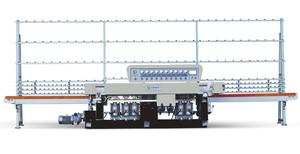 Machine à bordurer le verre Eworld à 9 moteurs, vitesse 0,7-7 m/min, épaisseur 3-25 mm, 19750W, 380V/220V, utilisation facile, garantie 1 an - Product Image 3
