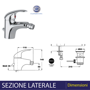 เครื่องผสมโถสุขภัณฑ์แบบก้านเดี่ยวโครเมียมพรีมาเครื่องมือหมุนคุณภาพสูง - Product Image 4