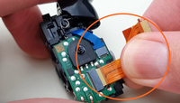 Câble flexible de connexion de moteur gauche droit L2 R2 pour contrôleur PS5 câble de ruban tactile pour manette de jeu Ps5 câble de déclenchement adaptatif