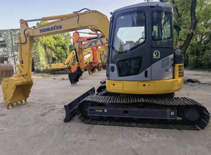 Excavadora Komatsu PC78US Usada Original, Mini Excavadora Hidráulica de 7 Toneladas, al Mejor Precio, en Stock - Product Image 4