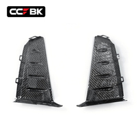 Para BMW X7 G07 M Sport LCI 40i 60i 2023-2026, Kits de Carrocería de Fibra de Carbono Seca, Cubiertas para Faros Delanteros, 51115A241B7 51115A241B8
