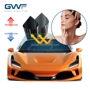 Película de ventana de coche de alta calidad Papel <span class=keywords><strong>Con</strong></span> Hilo De Tinte de aislamiento Protección de vidrio de coche Película de ventana de tinte antirrobo - Product Image 4