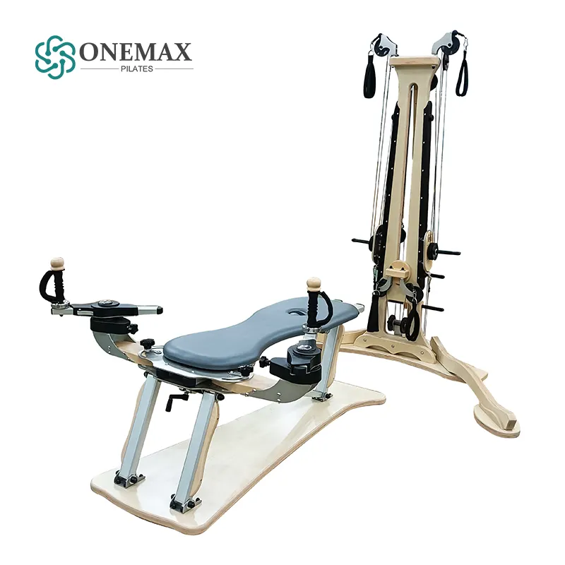 ONEMAX פילאטיס רך מכשיר גירוסקופ רך גירוסקופ מכונת רוטרי כיסא וגלגלת מגדל