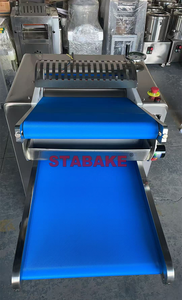 Machine <span class=keywords><strong>à</strong></span> aplatir automatique la pâte en acier inoxydable Nouveau uniforme Burger Bun <span class=keywords><strong>Pizza</strong></span> Shaper pour les boulangeries Utilise de la farine Eau Lait - Product Image 5