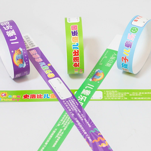 Événement promotionnel personnalisé Tyvek vinyle PP bracelet jetable mode fête Festival Concert <span class=keywords><strong>billet</strong></span> entrée sécurisé visiteur Club - Product Image 4
