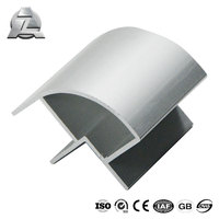 Profils d'angle en aluminium pour VR Coude à 90 degrés pour armoires Coins arrondis Garniture de salle de bain