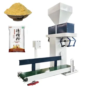 25kg 50kg Big Bag Corn Starch Rice Flour Milk Powder Filling Sealing Stitching Packing Machine