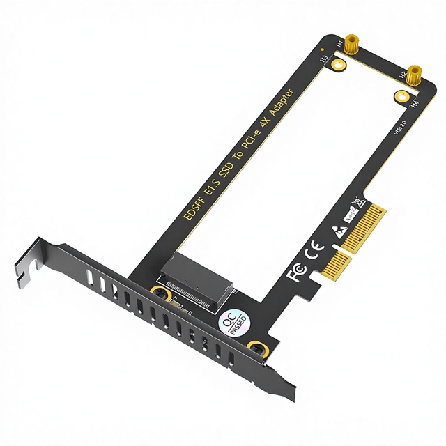 EDSFF E1S SSD to PCI-e 4X Adapter Card