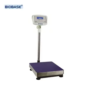 BIOBASE China Large-scale Electronic Balance unique metal base with AC/DC exchangeable balance for lab