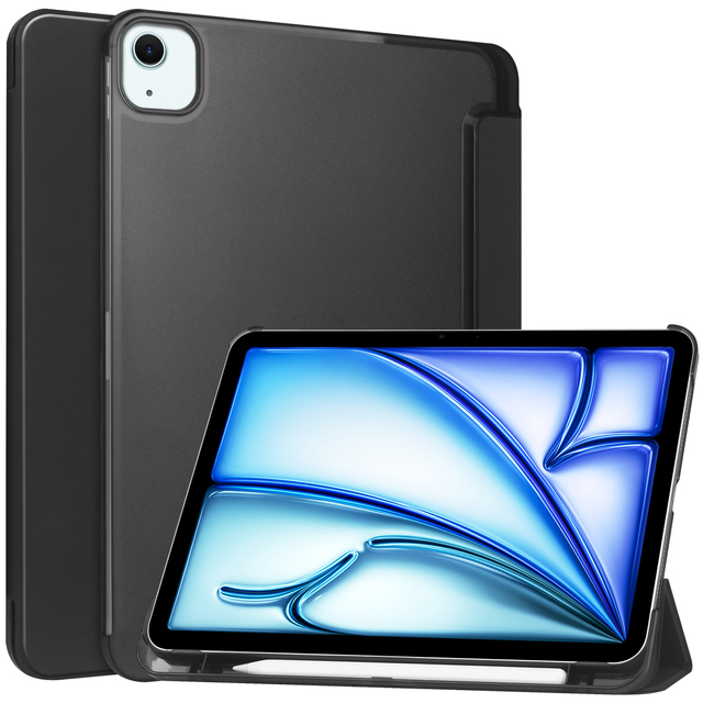 Slim Lightweight Matte Smart Case for iPad Air 11 Inch 2026 2025 2024 Shockproof Tablet Protective Cover Built-in Pencil Holder