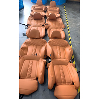 Housses de siège sur mesure pour voitures, accessoires automobiles, pour 5 sièges, en cuir, pour BMW 7, 5, 3, 1 Series, X5, X3, X1, E46, E90, E60, F30, F10, E39, F20, G20, E36
