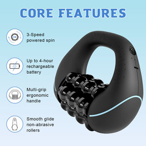 Mini Rodillo de Masaje Eléctrico Portátil para Alivio Muscular Profundo, Masajeador Corporal para el Hogar, Oficina, Gimnasio, Viajes y Recuperación Diaria - Product Image 5