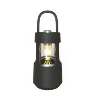 Altavoz Inalámbrico Impermeable con LED de Colores, 10W, IPX4, 10-15 Horas de Duración de Batería, para Fiestas y Uso en Exteriores