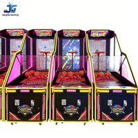 Machine de jeu d'arcade à monnayeur, machine de divertissement sportive, machine de tir au basket-ball populaire