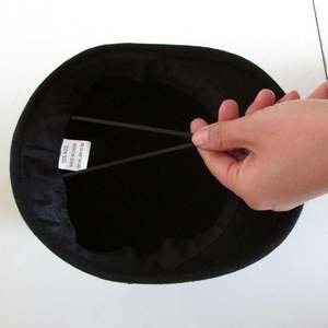 Chapeau Fedora en Laine pour Femme, Style Équestre Chevalier, à Bord Court, Tissu Respirant, pour Église, Fête, Décontracté, Extérieur et Mode - Product Image 3