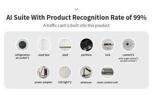 HAHA-Máquina expendedora inteligente de dulces, máquina expendedora de dulces de alta capacidad, de gestión remota - Product Image 5