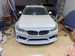 Parachoques delantero para <span class=keywords><strong>BMW</strong></span> <span class=keywords><strong>F30</strong></span>, aspecto 3D, parachoques delantero, Spoiler, piezas clásicas - Product Image 4