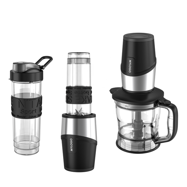 5 in 1 Food Processor Multi-Function Kitchen Mixer System 500W High Speed Blender/Chopper/Grinder/Citrus Juicer