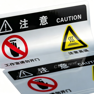 Etiquetas de Seguridad Personalizadas con Impresión UV y Cartón Reciclable para Uso Industrial Modelo 00001 - Product Image 3