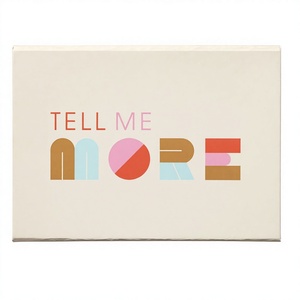 เกมสนทนาภาษาอังกฤษทั้งหมด ให้ความรู้เพิ่มเติม เชื่อมโยงคำถาม กระดาษเกมกระดาน การ์ดพร้อมอารมณ์สำหรับการสังสรรค์ - Product Image 4