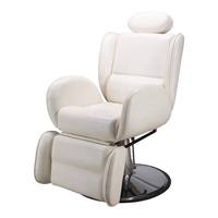 Fauteuil de barbier pliable et inclinable en cuir vert, entièrement recouvert de cuir, avec levage hydraulique rétro, réglable en hauteur, rotation à 360 degrés