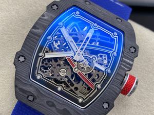 Reloj Mecánico Automático Personalizado de la Mejor Calidad, 39 mm, Movimiento UMI Factory CRMA7, RM67-01, Negro, NTPT, Carbono, Reserva de Marcha, Moneda - Product Image 3