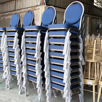 Chaises de banquet métalliques à prix réduit pour mariages, fêtes, appartements, villas - Design moderne, coussin moelleux, idéales pour hôpitaux, ateliers, extérieur