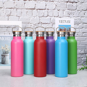 OEM/ODM 500ml 750ml Straight 304 Stainless Steel Vacuum Insulated BPA Free Flip Top Tumbler Kids Leak-Proof Water Bottle - Product Image 1