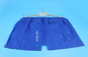 Pantalon <span class=keywords><strong>de</strong></span> <span class=keywords><strong>bain</strong></span> jetable léger et simple pour hommes, respirant, pour salon <span class=keywords><strong>de</strong></span> beauté, sauna, shorts <span class=keywords><strong>de</strong></span> massage pour usage domestique, spa pour les pieds - Product Image 3