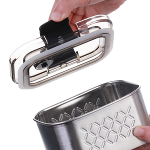 Nhà bếp kín thép không gỉ thực phẩm cà phê đậu Organizer lưu trữ Canister chum với Air-Release Van nắp - Product Image 4