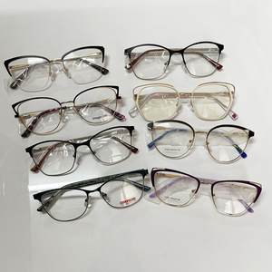 Liquidación de Stock de Monturas Ópticas Metálicas de Ojo de Gato para Mujer, Surtido Variado, Económico, Listo para Enviar - Product Image 6