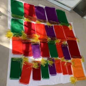 Sacs en filet en plastique rouge de différentes tailles, de 5 kg à 50 kg, sacs en maille mono en PE pour <span class=keywords><strong>le</strong></span> stockage des oignons, des pommes de terre et des légumes - Product Image 6