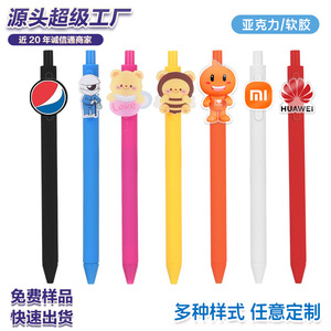Customizable Ballpoint <b>Pens</b> Plastic Shell Uv Printing Logo Business Promotional Gift - Product Image 5
