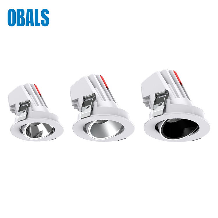 OBALS Wholesale price mini indoor ceiling recessed mount 10W 20W 30W led spotlight