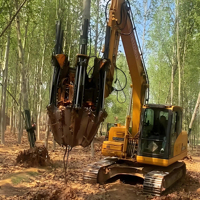 Nouvelle machine forestière : Excavatrices hydrauliques, machines de plantation d'arbres, machines de creusement de trous, machines de transplantation d'arbres