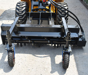 Machinerie forestière Mini chargeuse frontale sur pneus Broyeur de souches/Broyeur/Râteau à racines Accessoires Moteur Yanmar Pompe - Product Image 5